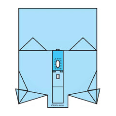 Surgical Drape Pack Cardinal Health™ LITHOTOMY PACK, ABDM (8/CS) MK-269452