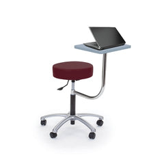 MARKET LEB Physician Stool with Laptop Desk EACH ML27614