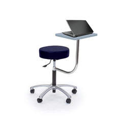 MARKET LEB Physician Stool with Laptop Desk EACH ML27614
