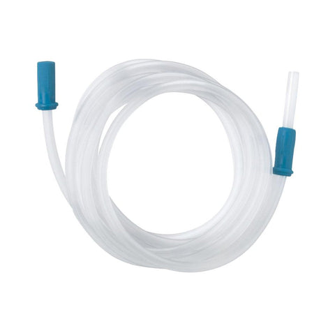 McKesson Suction Tubing Clear 3/16 Inch I.D. 6 Foot Length PVC Sterile  SCTN CONN STR 3/16"X6"(50/CS) MK-277450