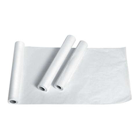 Table Paper Medline 18 Inch Width 125 Foot Length White Crepe 18"X125' (12/CS) MK-283036