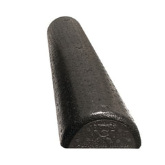 market leb CanDo Foam Roller Black Comp Extra Firm 6"x36" Half-Round each ML28638
