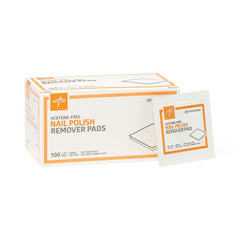 Nail Polish Remover Pad Medline 1-1/4 X 3 Inch (100/BX 10BX/CS) MK-288622