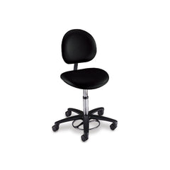 market leb Hands Free Height Adjustable Stool 23"Dia Base,• Seamless Upholstery each ML29180