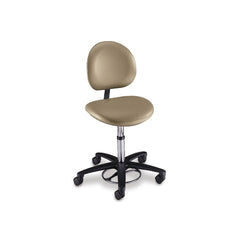 market leb Hands Free Height Adjustable Stool 23"Dia Base,• Seamless Upholstery each ML29180