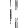 Nail / Bone Rasp Sklar® 7 Inch Length Stainless Steel Reusable 3 mm / 4 mm Straight Serrated Blades Each MK-293525