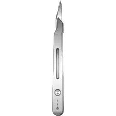 Scalpel Sklar® No. 11 Stainless Steel / Plastic Classic Grip Handle Sterile Disposable Box of 10 MK-303020