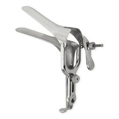 Vaginal Speculum Centurion® Pederson Sterile Stainless Steel Large Double Blade Duckbill Disposable Without Light Source Capability Case of 10 MK-320189
