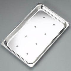 Instrument Tray Perforated Mayo Stainless Steel 3/4 X 6-1/2 X 10 Inch Each MK-331044