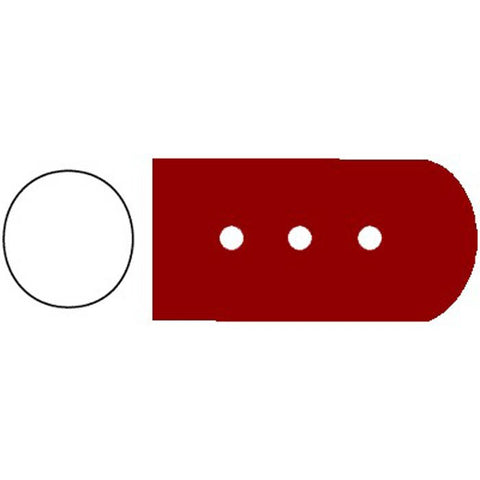 Instrument Tip Protector SklarTip™ 1/32 X 3/4 Inch, 11 mm, Maroon, Vented Tip BOX OF 100 MK-331061