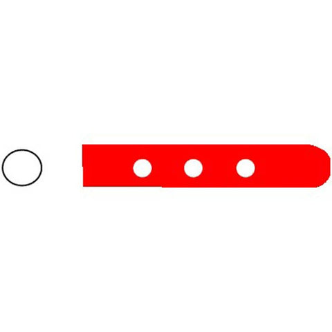Instrument Tip Protector SklarTip™ 1/8 X 1 Inch, 4 mm, Red, Vented Tip BOX OF 100 MK-331062