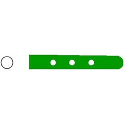 Instrument Tip Protector SklarTip™ 7/64 X 3/4 Inch, 3 mm, Green, Vented Tip BOX OF 100 MK-331063