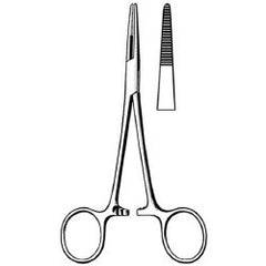 Hemostatic Forceps Surgi-OR™ Kelly 5-1/2 Inch Length Mid Grade Stainless Steel NonSterile Locking Finger Ring Handle Straight Serrated Tips EACH MK-331872