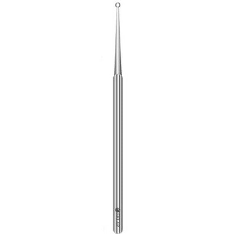 Ear Curette Sklar® 5-3/4 Inch Length Solid Round Handle Small Tip Straight Round Ring Tip Box of 50 MK-342653