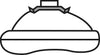 Anesthesia Mask Portex® Premium Soft Plus™ Elongated Style Adult Size 4 Hook Ring MK-345565