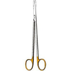 Dissecting Scissors Sklar Edge™ Metzenbaum 7 Inch Length OR / Surgical Grade German Stainless Steel / Tungsten Carbide NonSterile Finger Ring Handle Curved on Flat Blunt Tip / Blunt Tip EACH MK-346383