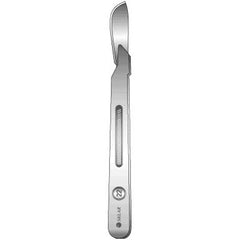 Scalpel Sklar® No. 22 Stainless Steel / Plastic Classic Grip Handle Sterile Disposable Box of 10 MK-348342