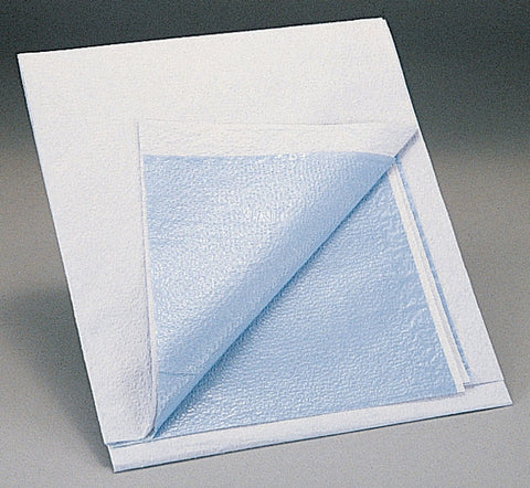 General Purpose Drape Drape Sheet 40 W X 48 L Inch NonSterile  EXAM TISSUE/POLY BL (100/CS) MK-353527