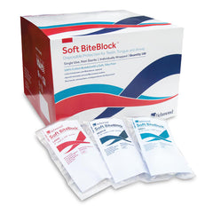 marketlab Soft BiteBlock™ Individually Wrapped, Small (2.5" x 9/16") 100 / pk