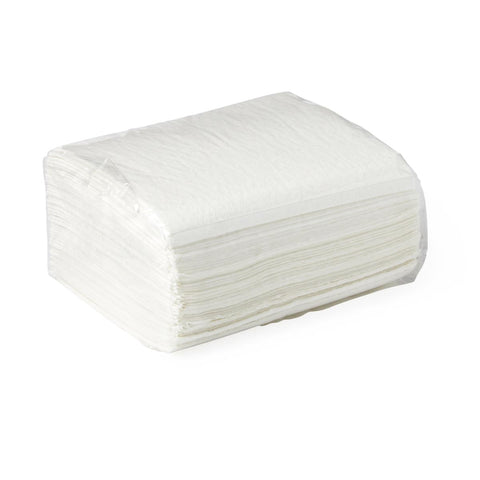 Washcloth Medline 10 X 13 Inch White Disposable (50/PK 10PK/CS) MK-359043