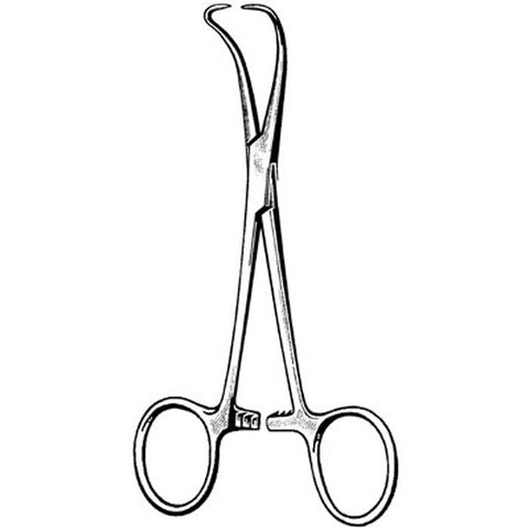 Towel Clamp Surgi-OR™ Backhaus 5-1/4 Inch Length Stainless Steel Each MK-364287