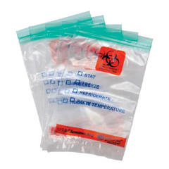 marketlab Color Coded Specimen Bags  6"W x 9"H 100 / pk