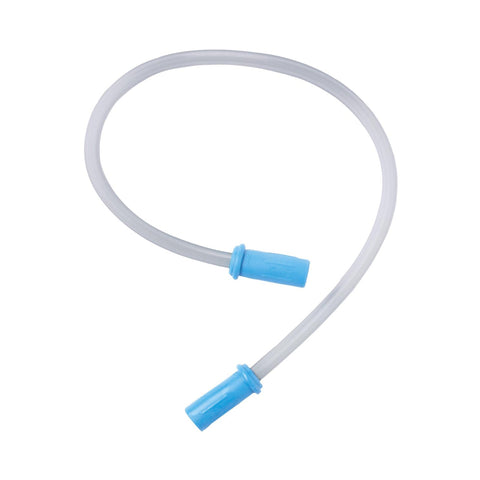 McKesson Suction Tubing Clear 3/16 Inch I.D. 20 Inch Length PVC Sterile CONNECTING STR 18" (50/CS) MK-367354