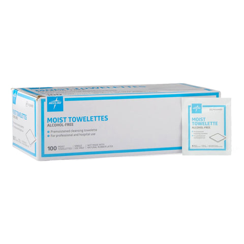Antiseptic Skin Towelette Med Nap Individual Packet Scented 100 Count OB TMC (100/BX 10BX/CS) MK-370501