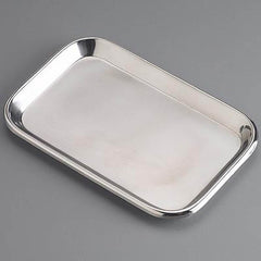 Instrument Tray Rolled Bead Edge Stainless Steel 13-11/16 X 9-13/16 X 3/4 Inch Each MK-375435