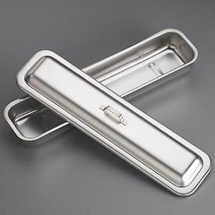 Instrument Tray Catheter Stainless Steel 2 X 4-1/2 X 17-1/4 Inch Each MK-375438