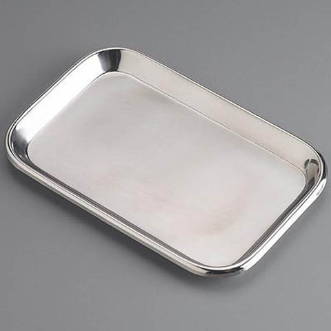 Instrument Tray Stainless Steel 19-1/8 X 12-5/8 X 3/4 Inch Each MK-375440