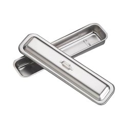 Instrument Tray Catheter Stainless Steel 8-3/4 X 3-1/4 X 1-1/2 Inch Each MK-375468