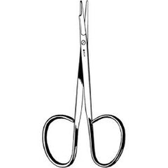 Undermining Scissors Sklar® Kaye 4-1/2 Inch Length OR / Surgical Grade German Stainless Steel NonSterile Finger Ring Handle Straight Blunt Tip / Blunt Tip EACH MK-375923