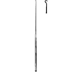 Iris Hook Sklar Black™ Emmett 9 Inch Length Coated Stainless Steel NonSterile Reusable Each MK-375975