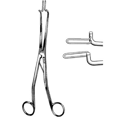 Endocervical Speculum Sklar® Kogan Premium OR Grade Stainless Steel Wide Wire Blade Single Spring Offset Finger Ring Reusable Each MK-376026