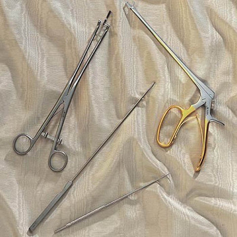 Mini Endocervical Biopsy Curette Sklar® 12 Inch Length Single-ended Handle Small Tip Round Tip Each MK-376066