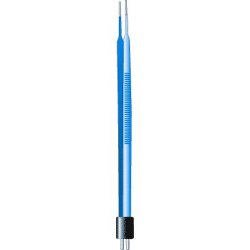 Dressing Forceps Sklar Blue™ Electrosurgical Gerald 7 Inch Length OR / Surgical Grade Coated Stainless Steel NonSterile NonLocking Thumb Handle Straight 1 mm Wide Tips EACH MK-376179
