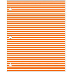 Instrument Identification Tape Sheet 8-1/2 X 11 Inch, Orange With White Stripes EACH MK-376196
