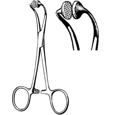 Towel Clamp Merit™ Vessells 5-1/2 Inch Length Pakistani Stainless Steel Each MK-376327