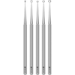 Ear Curette Set Sklar® 5-3/4 Inch Length Solid Round Handle Assorted Tip Sizes Box of 50 MK-376570