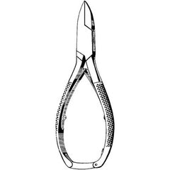 Nail Nipper Straight Jaws 5-1/2 Inch Length Stainless Steel Each MK-376695
