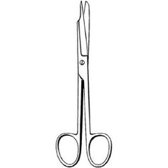 Nail Splitting Scissors Merit™ 6 Inch Length Floor / Office Grade Pakistani Stainless Steel NonSterile Finger Ring Handle Straight Sharp Tip / Blunt Tip EACH MK-376701