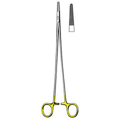 Needle Holder Econo™ Webster-Halsey 5-1/4 Inch Length Straight Smooth Tip Finger Ring Handle Box of 12 MK-376975
