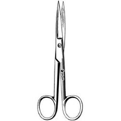 Operating Scissors Sklar® 5-1/2 Inch Length OR / Surgical Grade German Stainless Steel NonSterile Finger Ring Handle Straight Sharp Tip / Sharp Tip EACH MK-377480