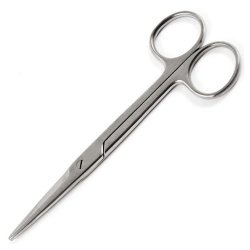 Dissecting Scissors Sklar® Mayo 5-1/2 Inch length OR / Surgical Grade German Stainless Steel NonSterile Finger Ring Handle Straight Blunt Tip / Blunt Tip EACH MK-377494