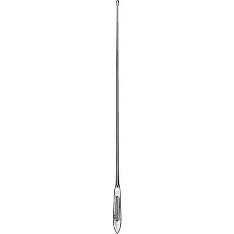 Surgical Probe with Eye Sklar® Non-malleable 5 Inch Length Each MK-378045