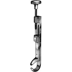 Bone Holding Clamp Sklar® Lowman 4-3/4 Inch Length Stainless Steel Each MK-378248