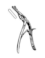 Septum Forceps Sklar® Jansen-Middleton 7-1/2 Inch Length OR / Surgical Grade German Stainless Steel NonSterile NonLocking Plier Handle Straight Oval Loop Tips EACH MK-378525