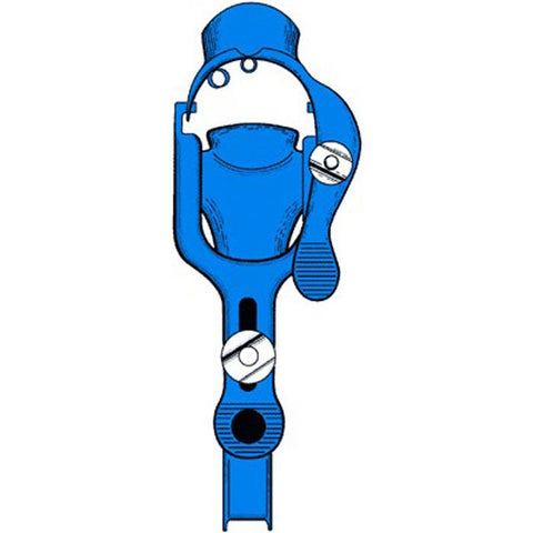 Electrosurgical Vaginal Speculum Sklar Blue™ Graves NonSterile OR Grade Coated Stainless Steel Medium 40 mm Yoke Opening with DSE Loop Reusable Without Light Source Capability Each MK-378750