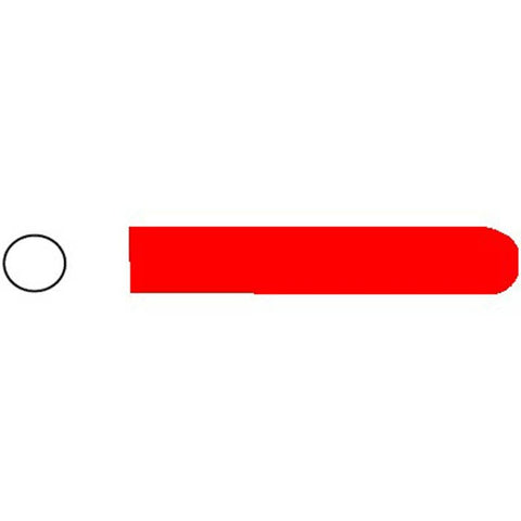 Instrument Tip Protector SklarTip™ 1/8 X 1 Inch, 4 mm, Red, Non-Vented BOX OF 100 MK-378781